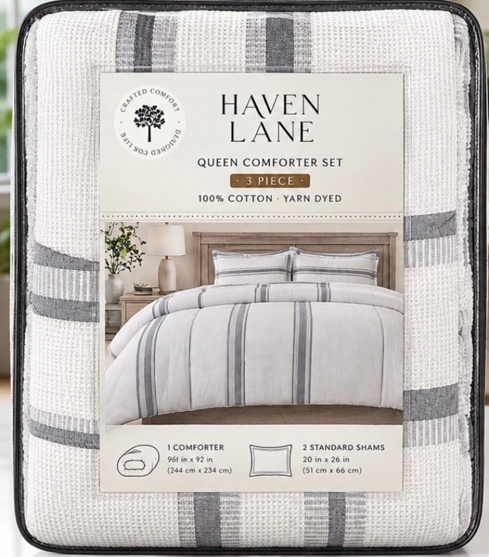 Haven Lane Queen 3 piece Comforter